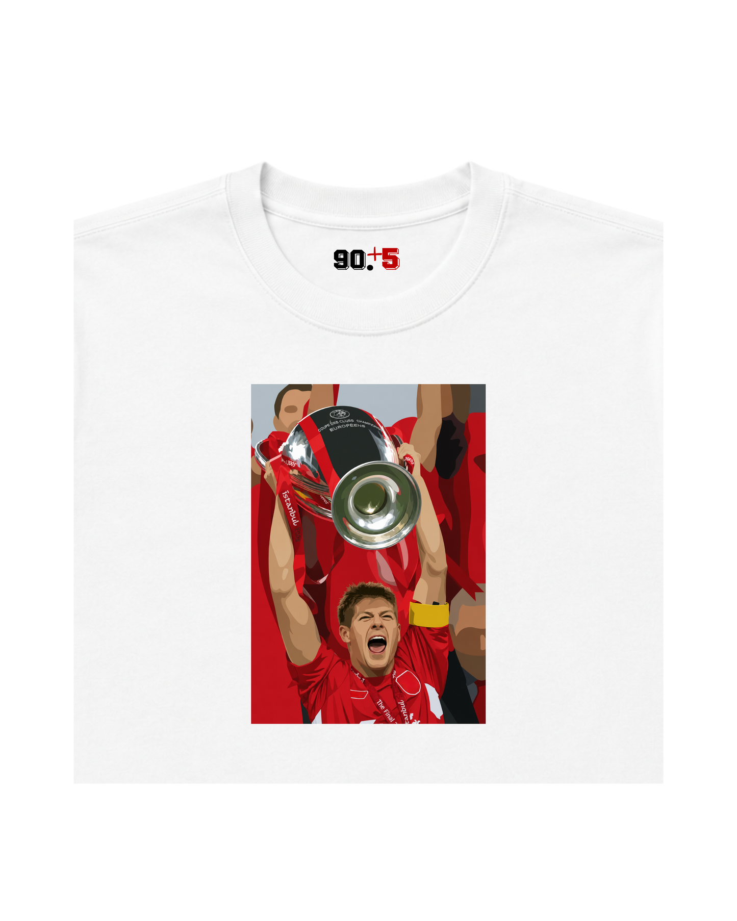 Liverpool - Gerrard Istanbul | Printed Club Classic T-Shirt