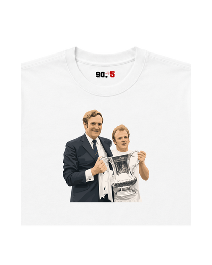 Leeds United - Bremner & Revie | Printed Club Classic T-Shirt