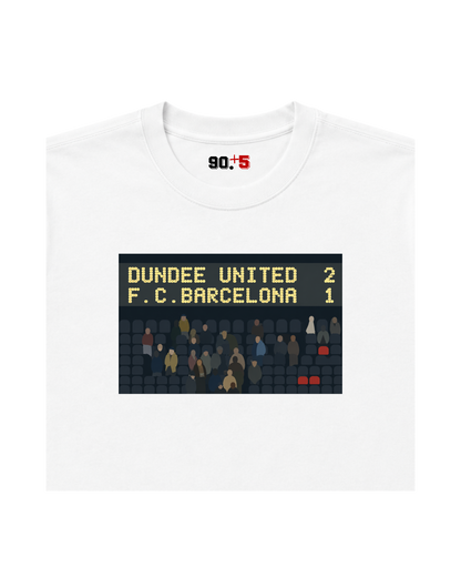 Dundee United - 2-1 vs Barcelona | Printed Club Classic T-Shirt
