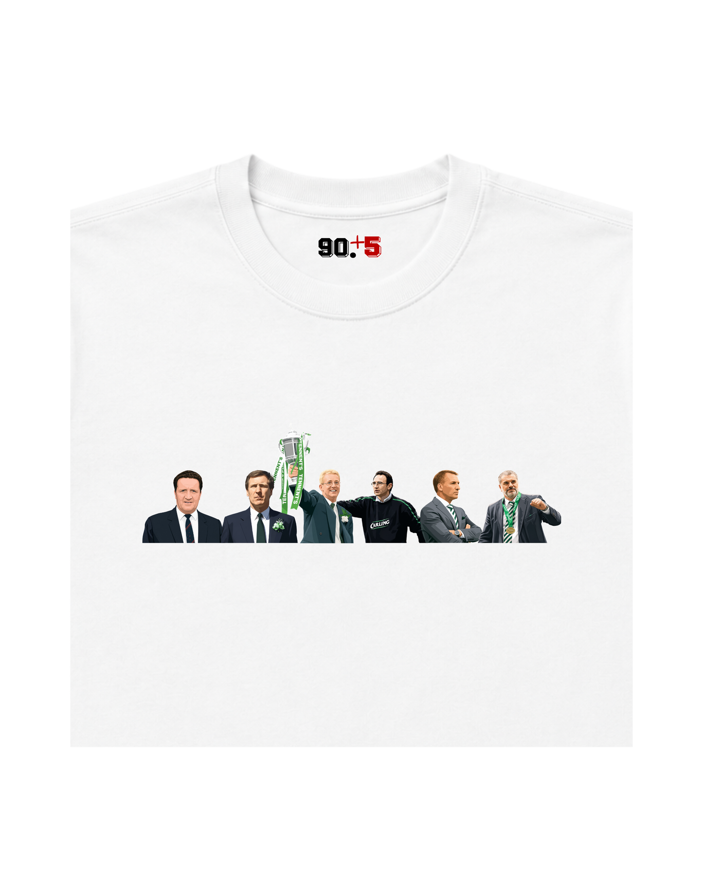 Celtic FC - Managers | Printed Club Classic T-Shirt