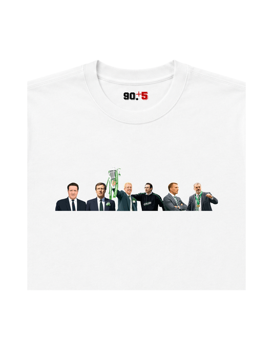 Celtic FC - Managers | Printed Club Classic T-Shirt