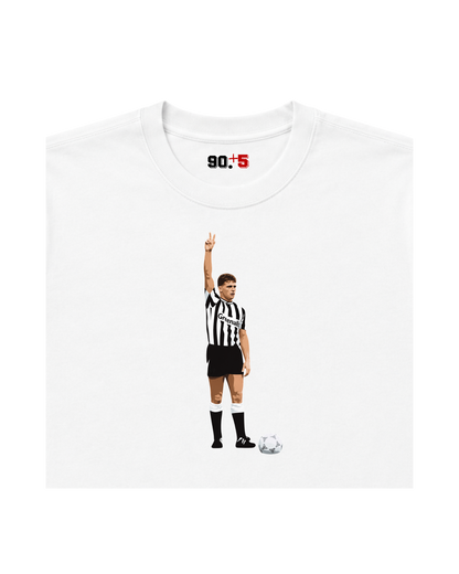 Newcastle United - Gazza | Printed Club Classic T-Shirt