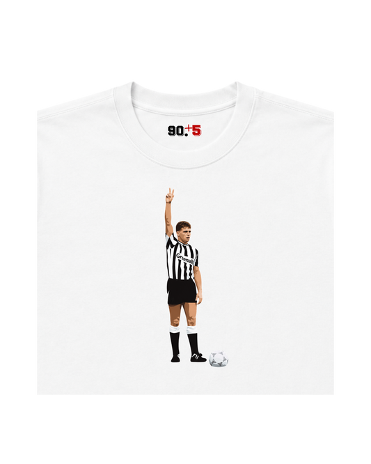 Newcastle United - Gazza | Printed Club Classic T-Shirt