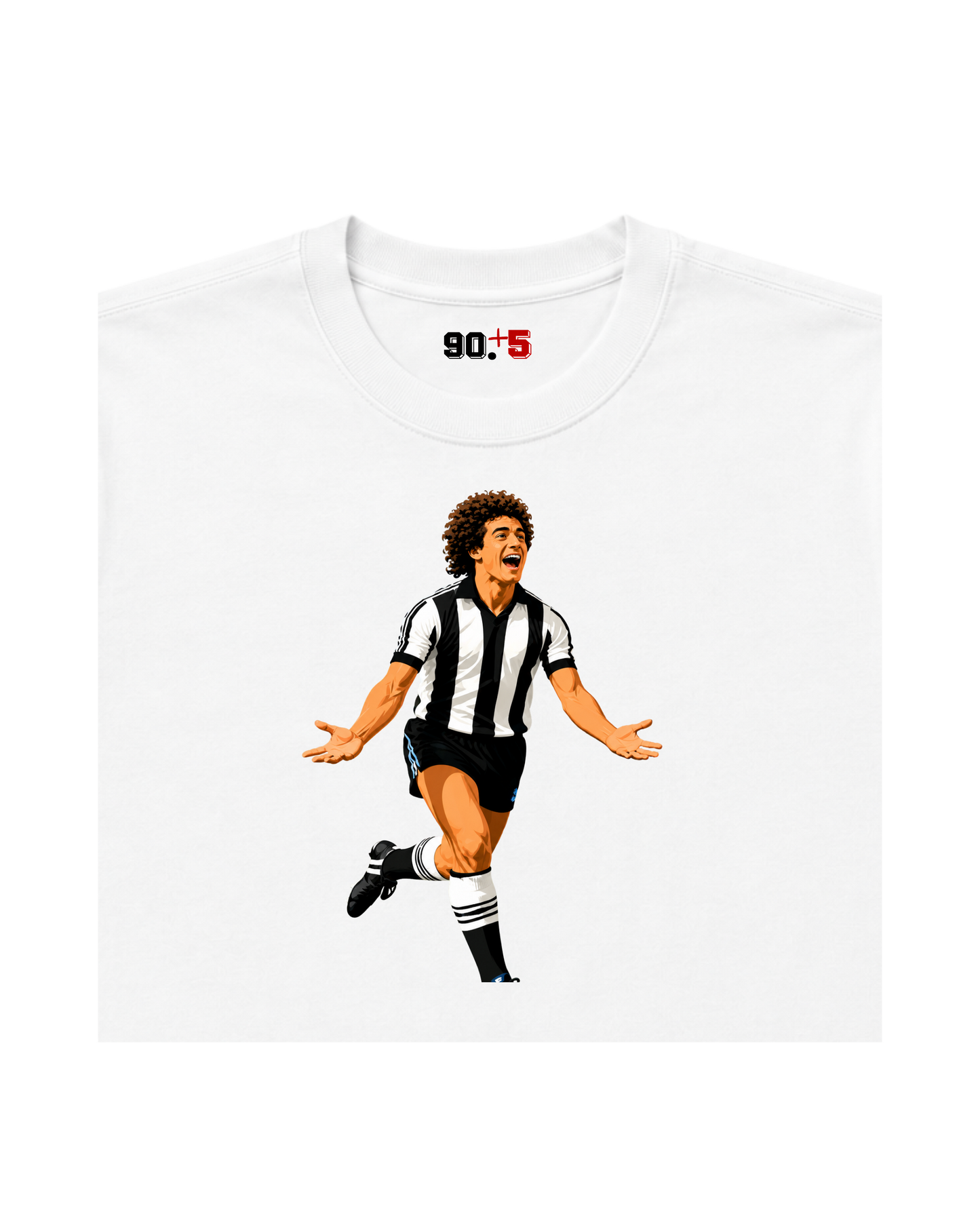 Newcastle United - Keegan | Printed Club Classic T-Shirt