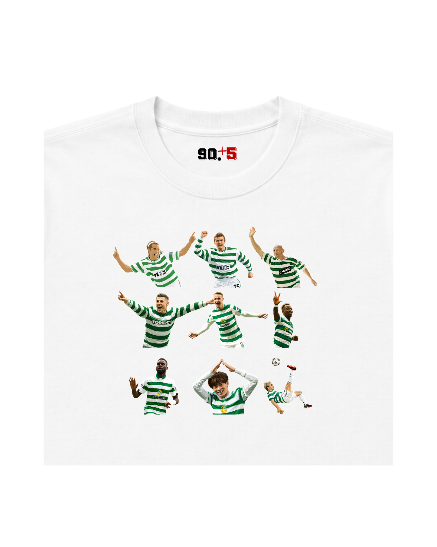 Celtic FC - Strikers | Printed Club Classic T-Shirt