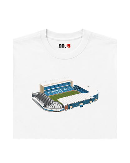Manchester City - Maine Road | Printed Club Classic T-Shirt