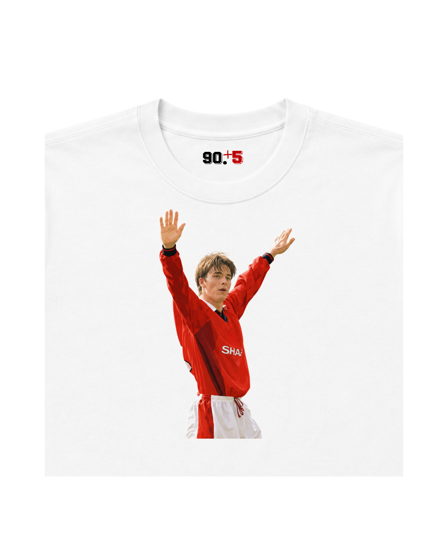 Manchester United - Beckham | Printed Club Classic T-Shirt