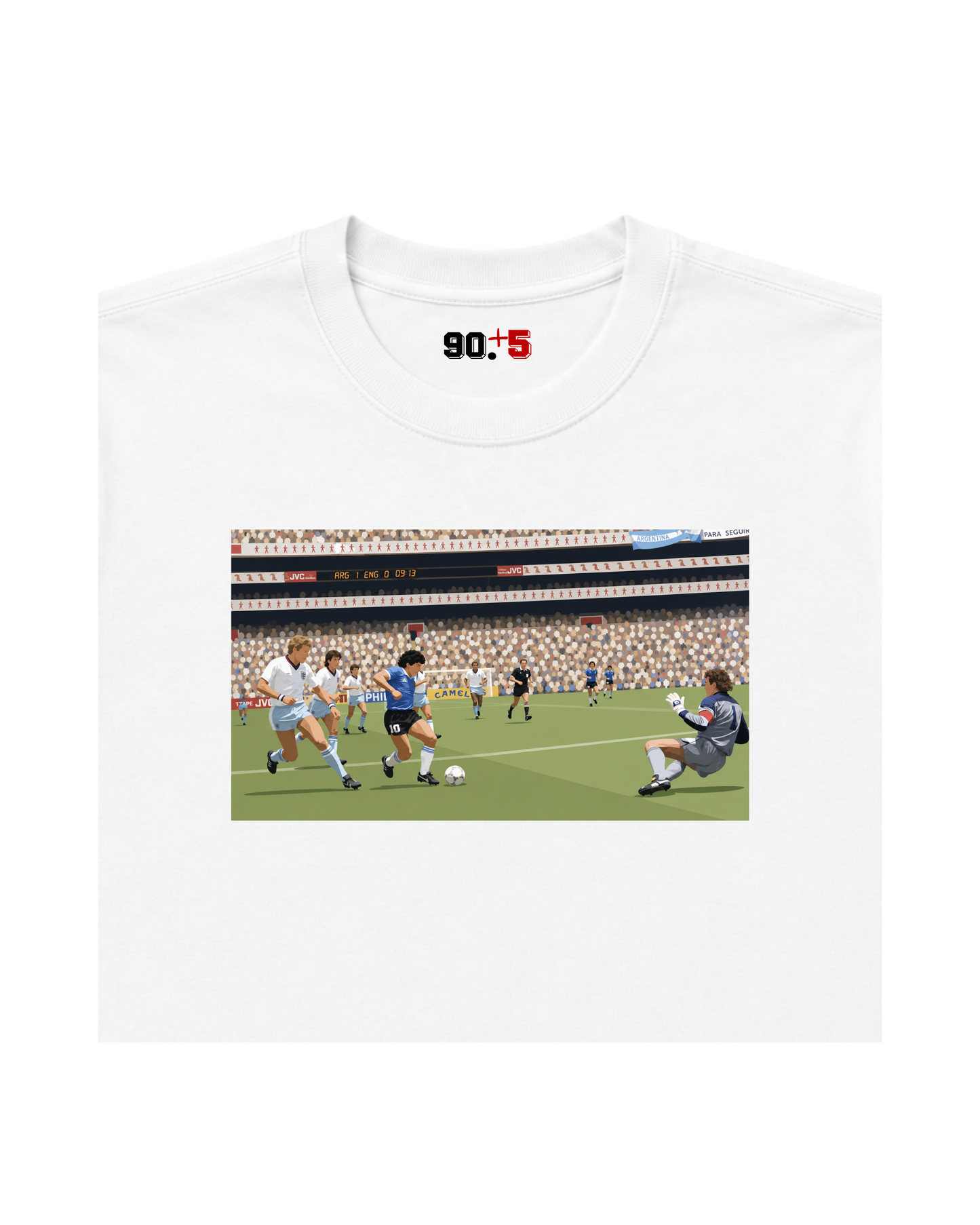 Argentina - Maradona Goal of the Century vs England | Printed Club Classic T-Shirt