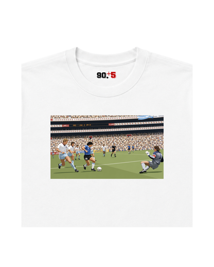Argentina - Maradona Goal of the Century vs England | Printed Club Classic T-Shirt