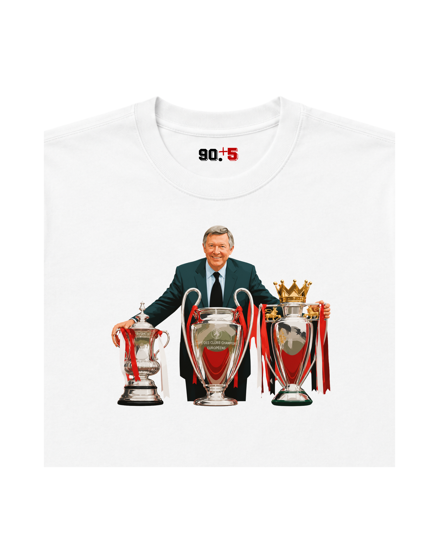 Manchester United - Sir Alex | Printed Club Classic T-Shirt