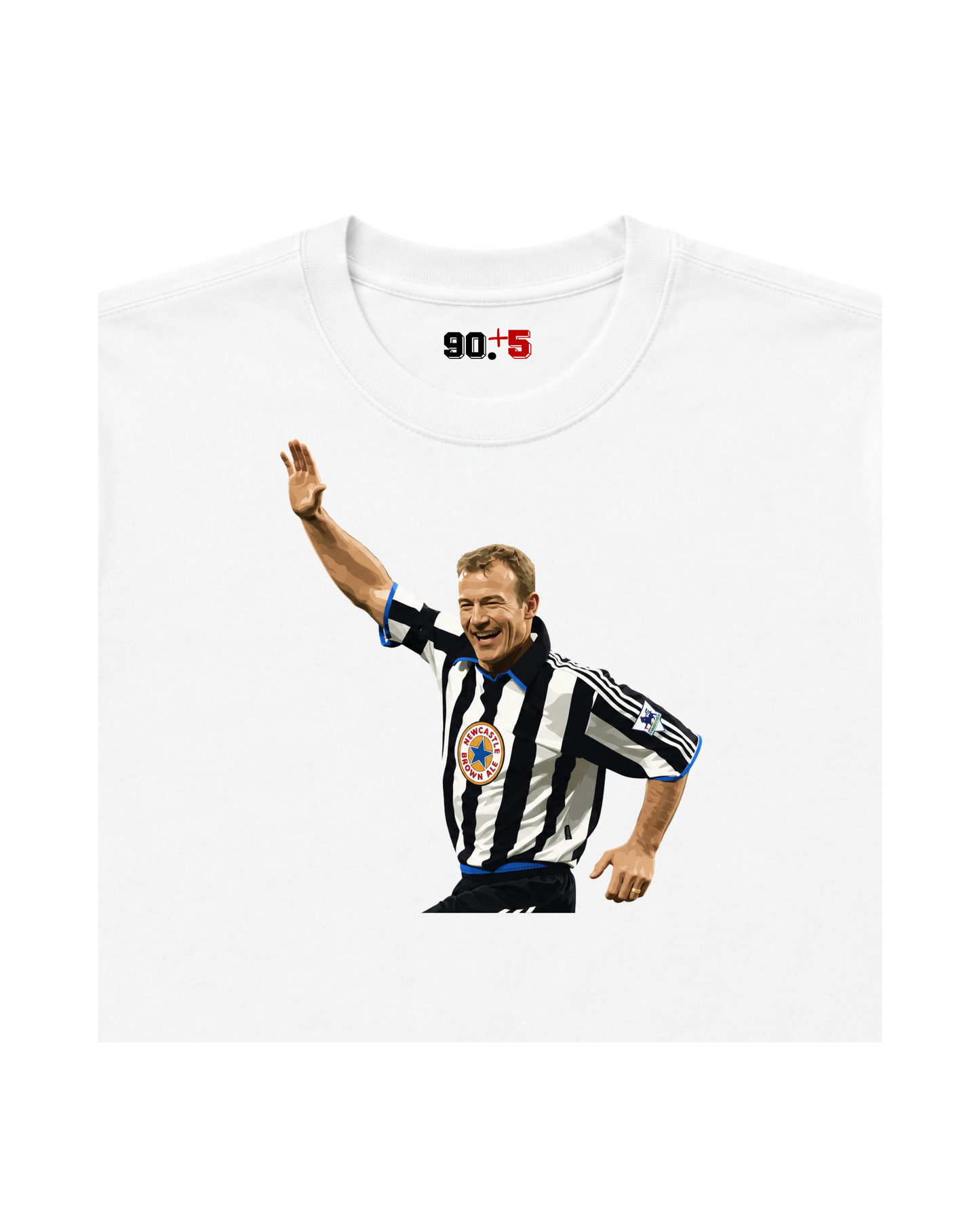 Newcastle United - Shearer | Printed Club Classic T-Shirt