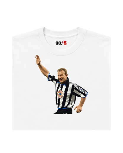 Newcastle United - Shearer | Printed Club Classic T-Shirt