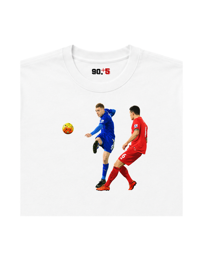 Leicester City - Vardy vs Liverpool | Printed Club Classic T-Shirt
