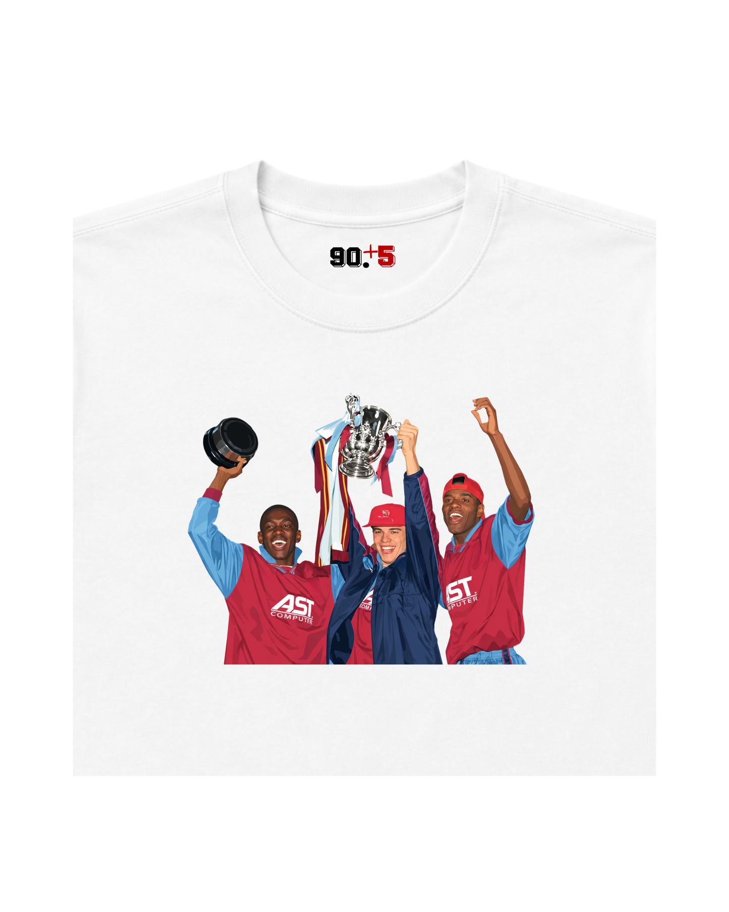 Aston Villa - 1995–96 League Cup | Printed Club Classic T-Shirt