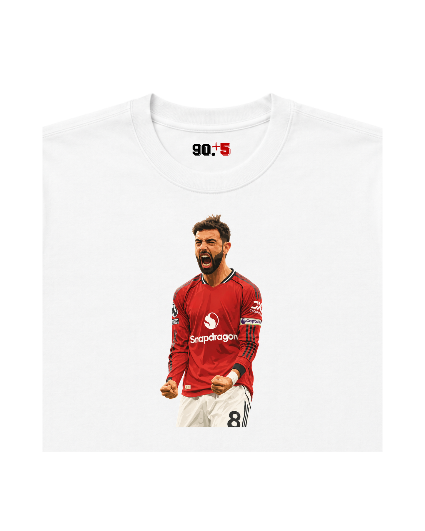 Manchester United - Fernandes | Printed Club Classic T-Shirt