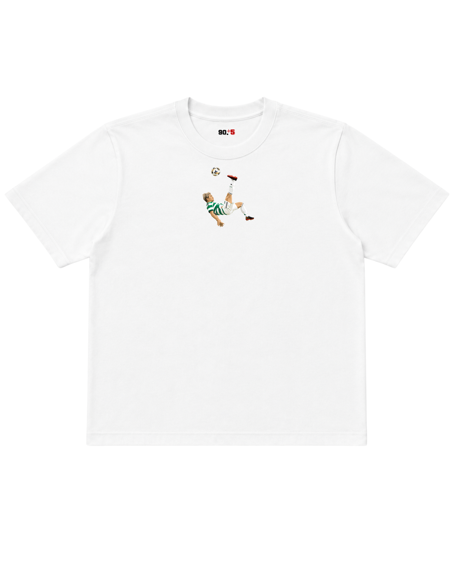 Celtic FC - Maeda Overhead Kick vs Rangers | Printed Club Classic T-Shirt
