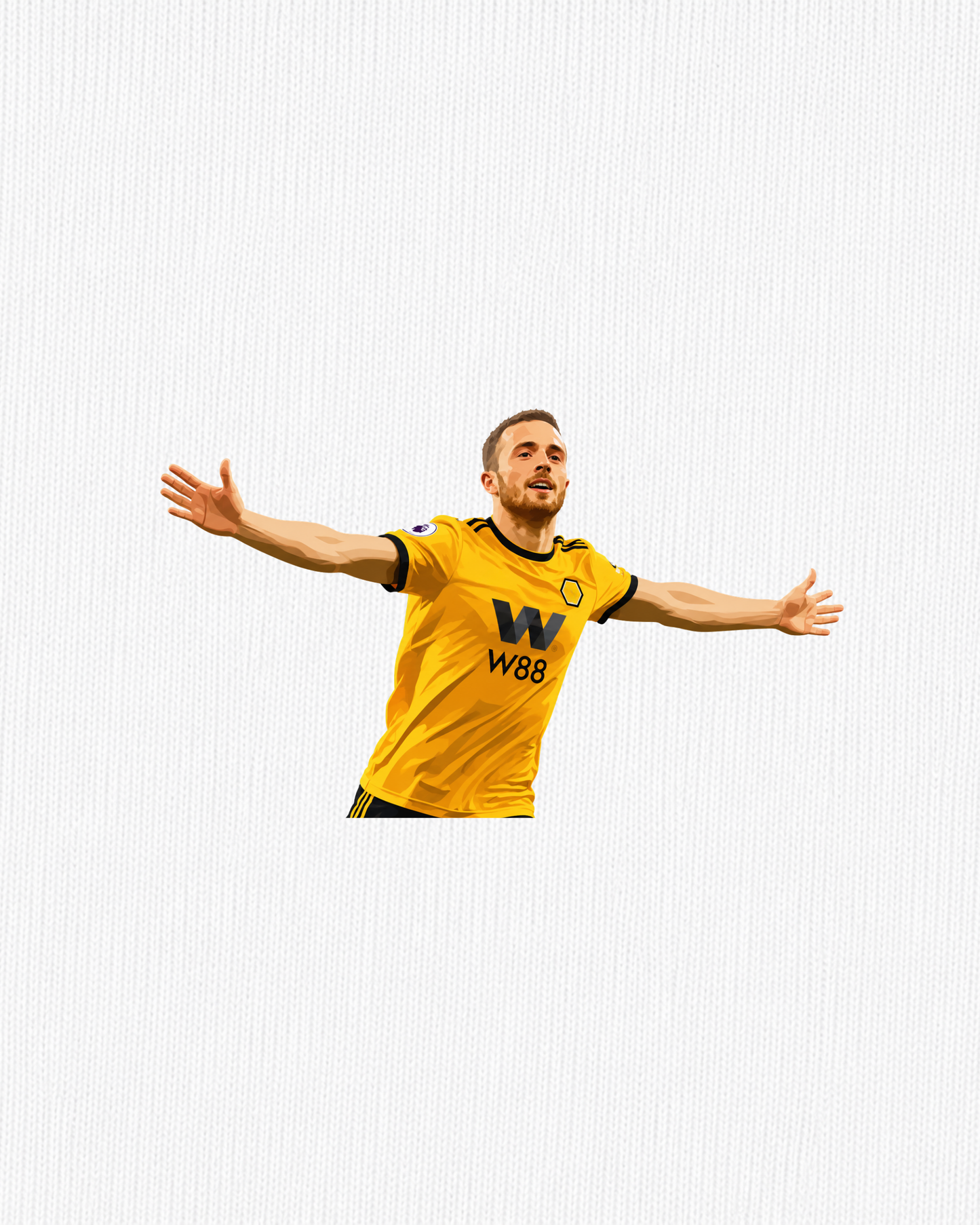 Wolves - Jota | Printed Club Classic T-Shirt