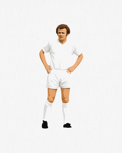Leeds United - Bremner | Printed Club Classic T-Shirt