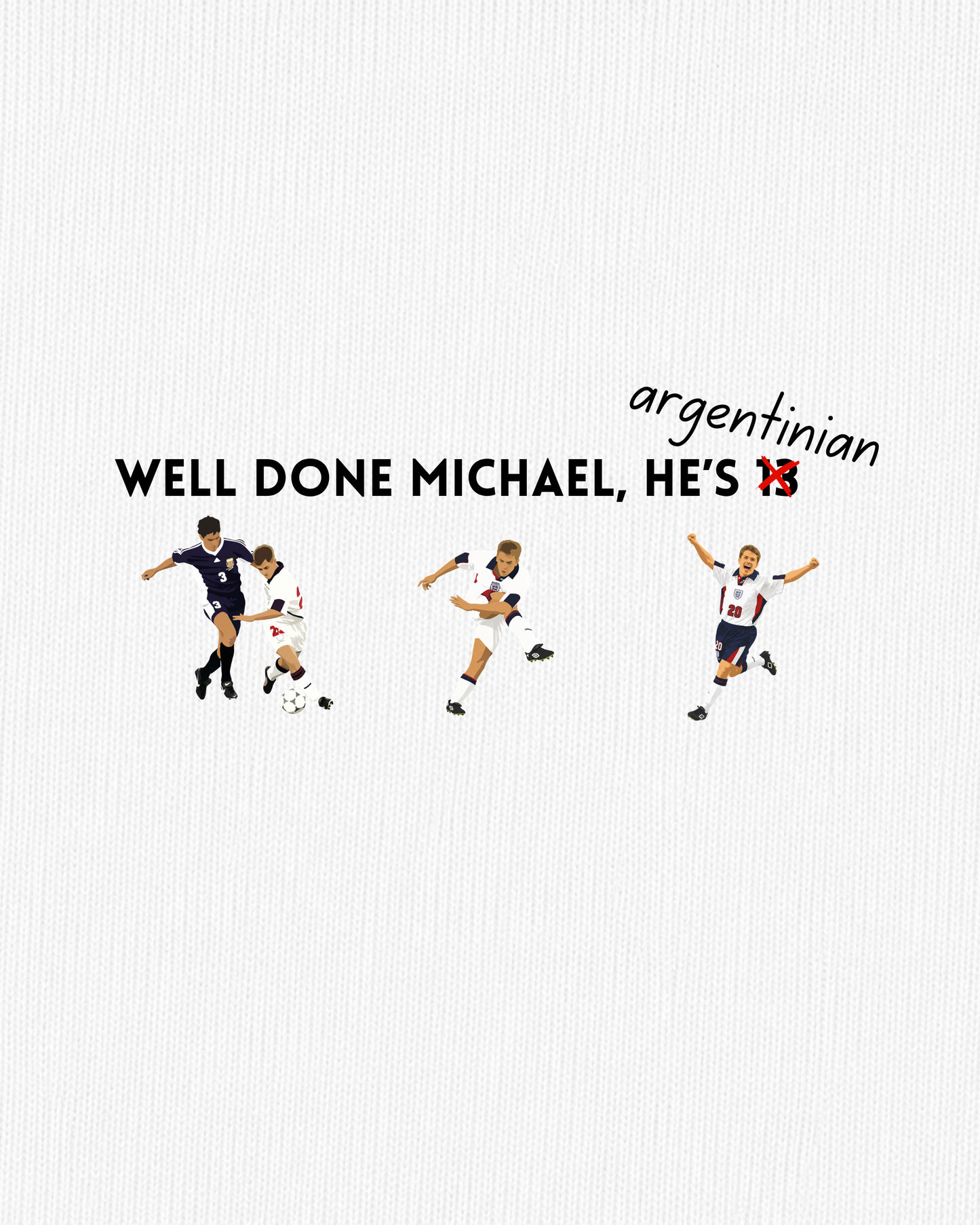 Well Done Michael Tee