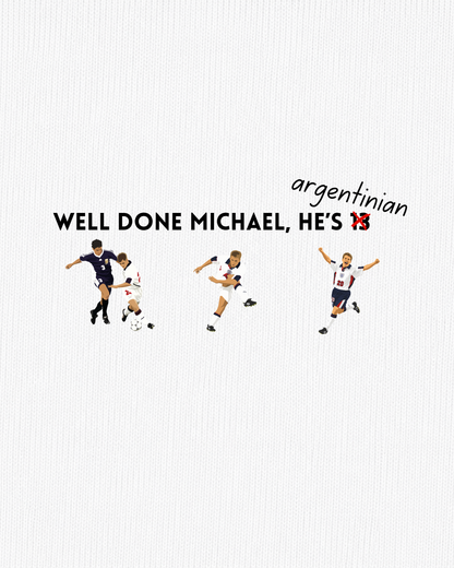 Well Done Michael Tee