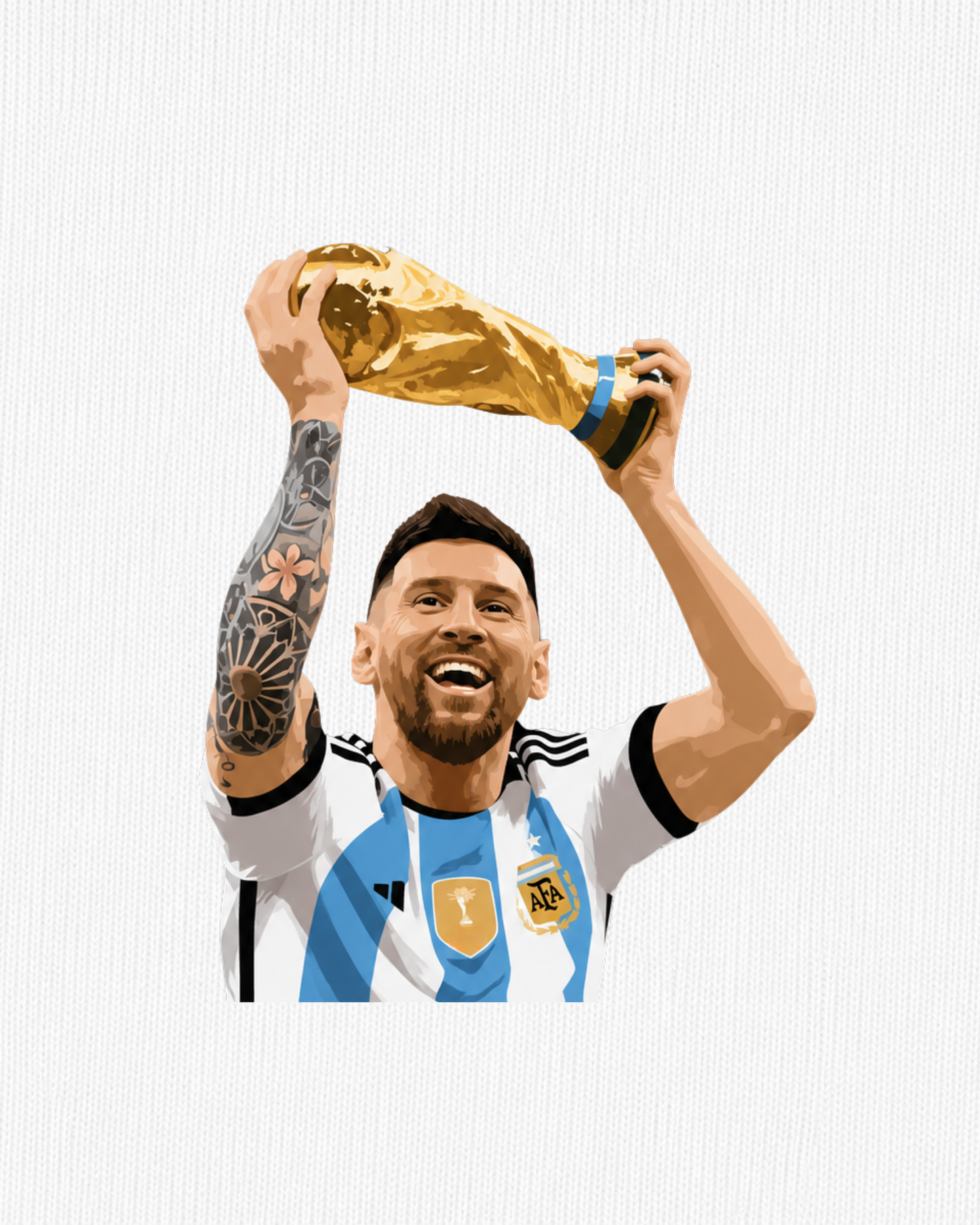Argentina - Messi | Printed Club Classic T-Shirt