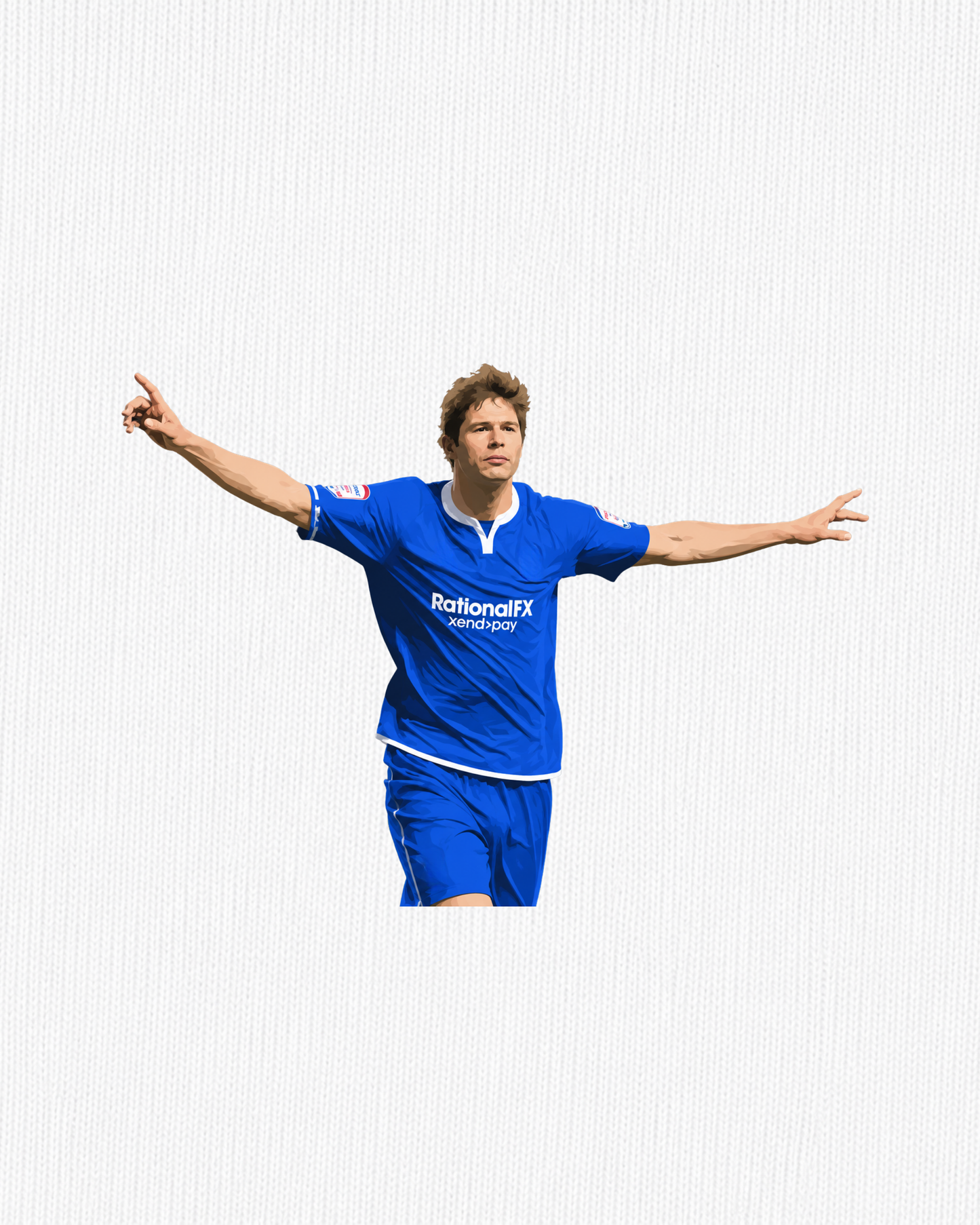 Birmingham City - Žigić | Printed Club Classic T-Shirt