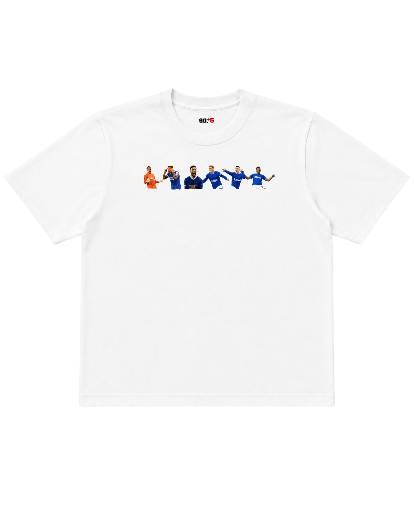 Rangers FC - 55 Heroes | Printed Club Classic T-Shirt