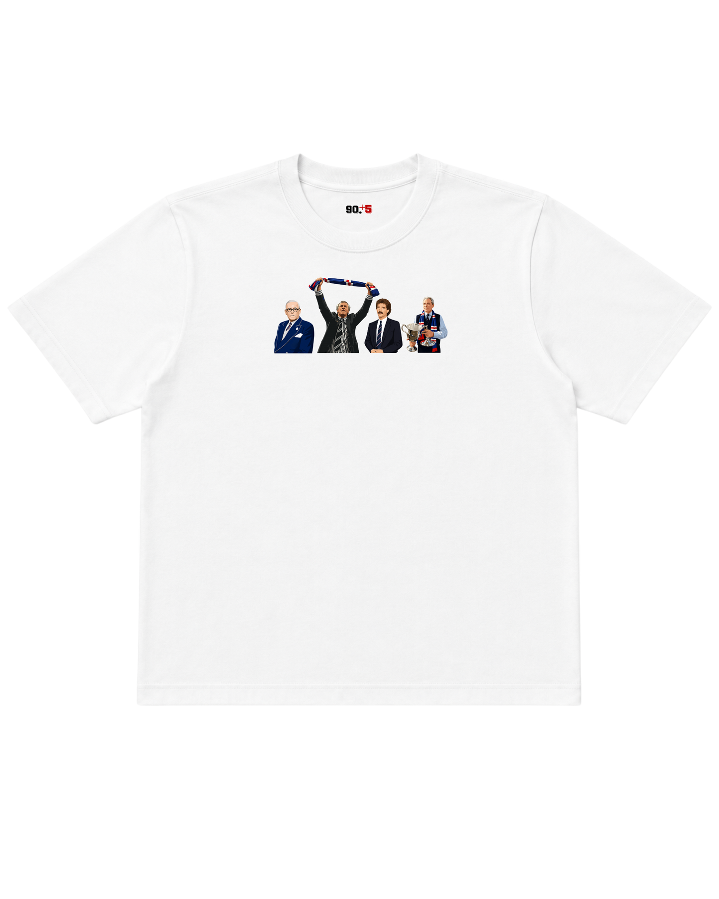 Rangers FC - Managers | Printed Club Classic T-Shirt