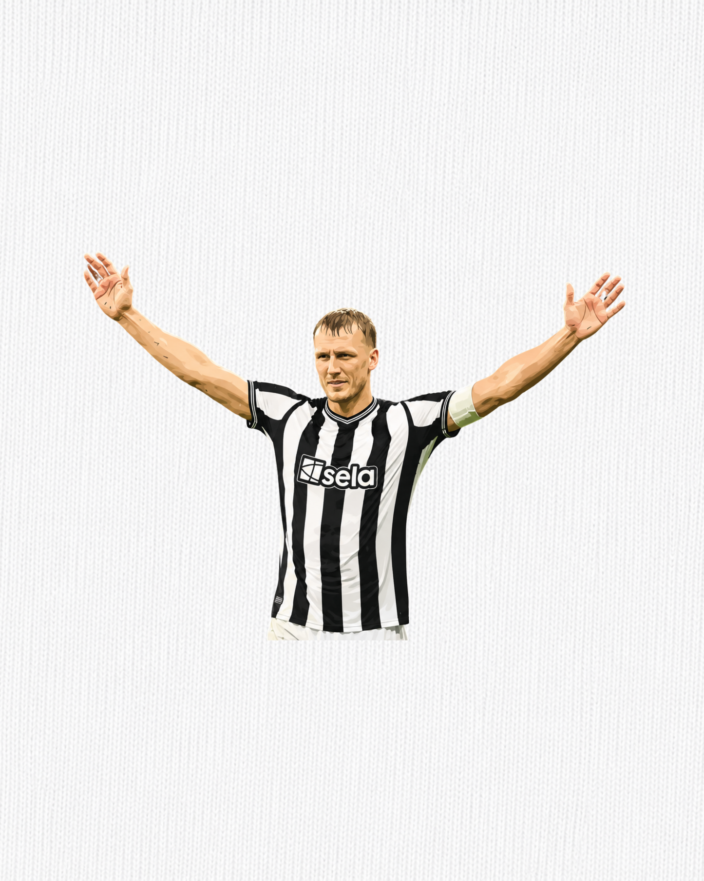Newcastle United - Burn | Printed Club Classic T-Shirt
