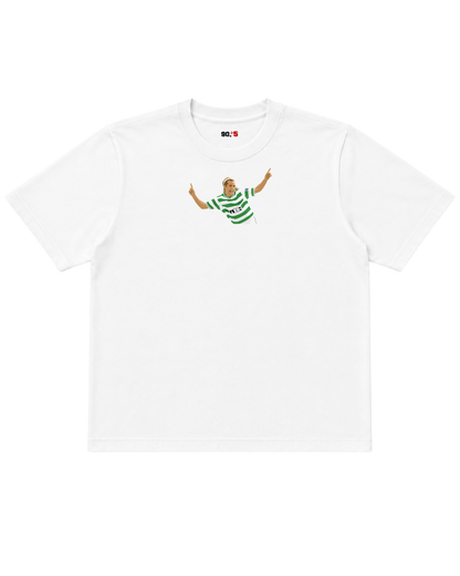 Celtic FC - Larsson | Printed Club Classic T-Shirt