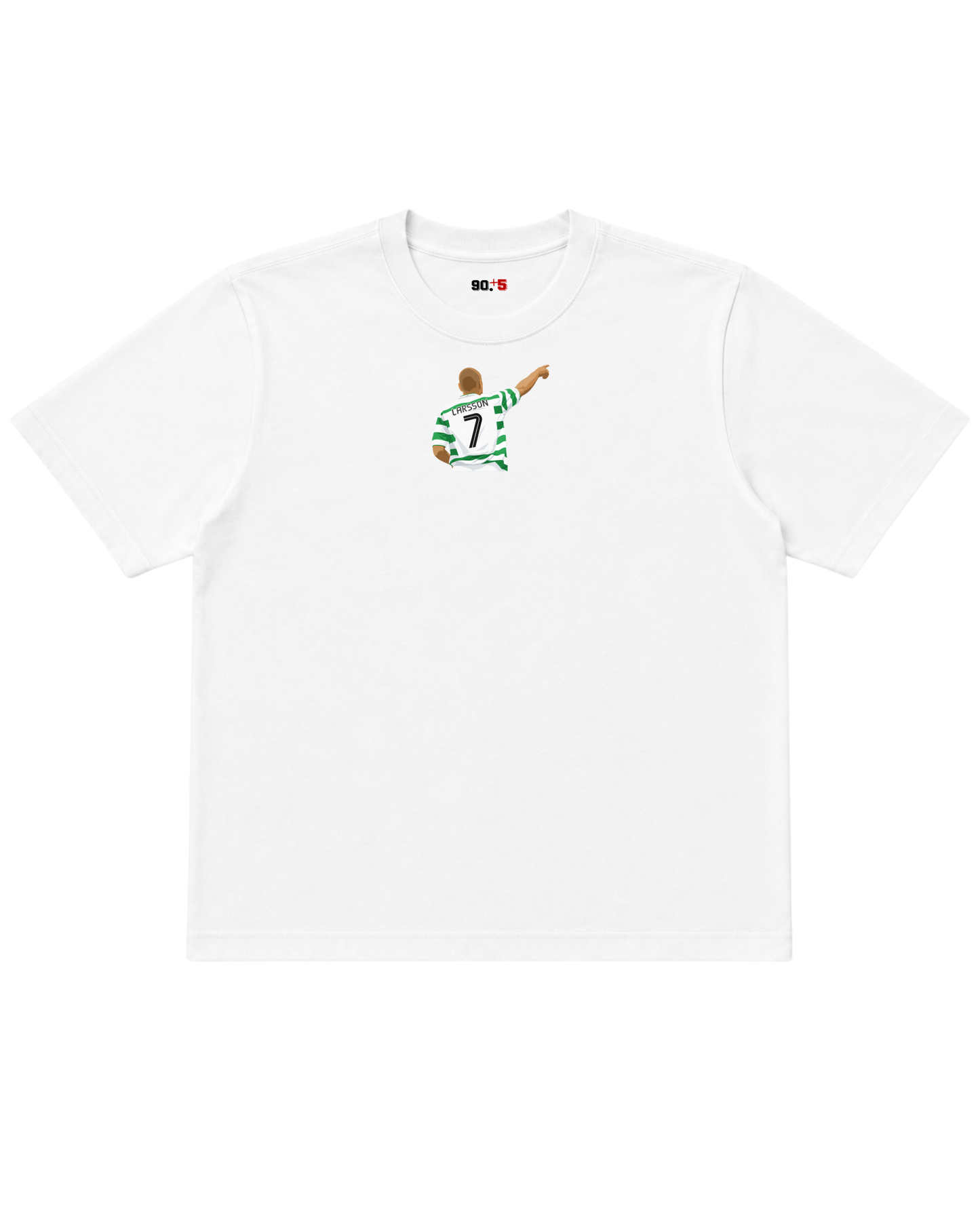 Celtic FC - Larsson 7 | Printed Club Classic T-Shirt
