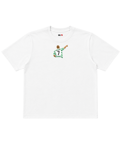 Celtic FC - Larsson 7 | Printed Club Classic T-Shirt