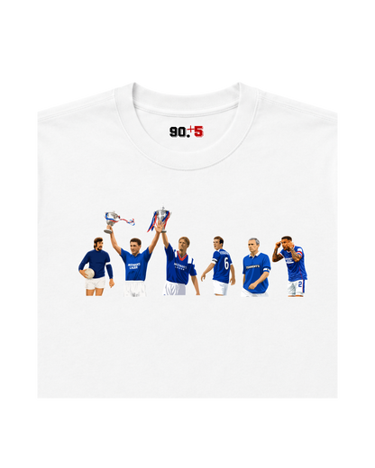 Rangers FC - Captains | Printed Club Classic T-Shirt