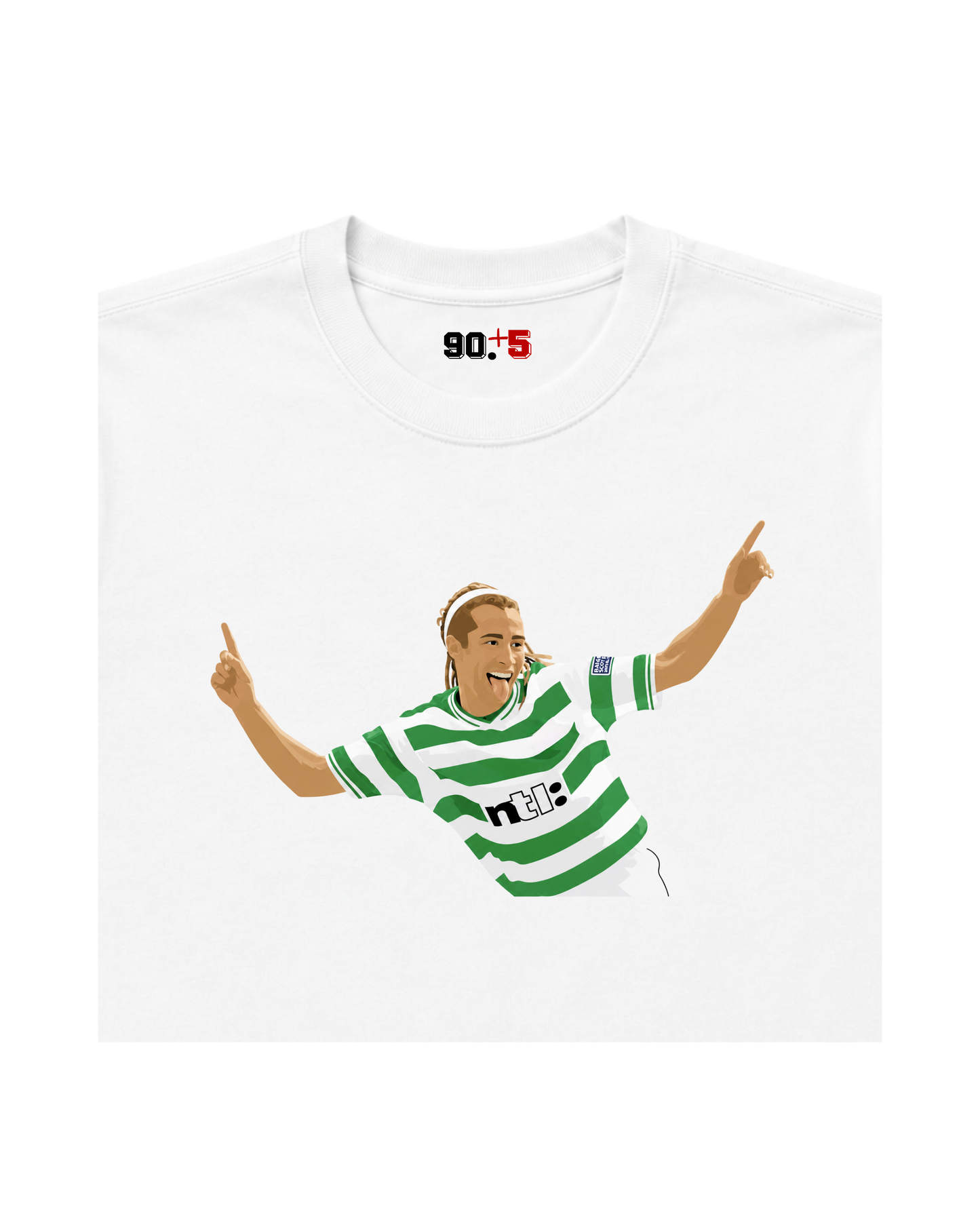 Celtic FC - Larsson | Printed Club Classic T-Shirt