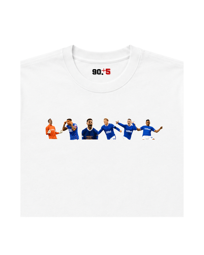 Rangers FC - 55 Heroes | Printed Club Classic T-Shirt