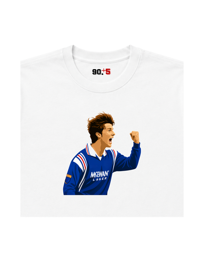 Rangers FC - Laudrup | Printed Club Classic T-Shirt