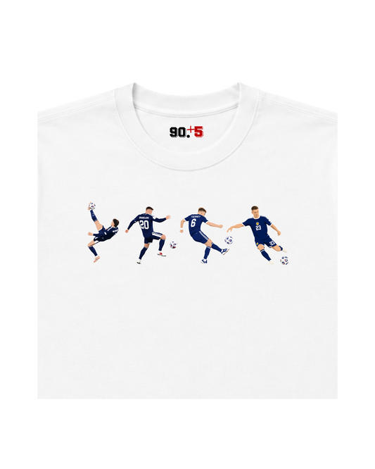 Scotland - 4-2 vs Denmark | Printed Club Classic T-Shirt
