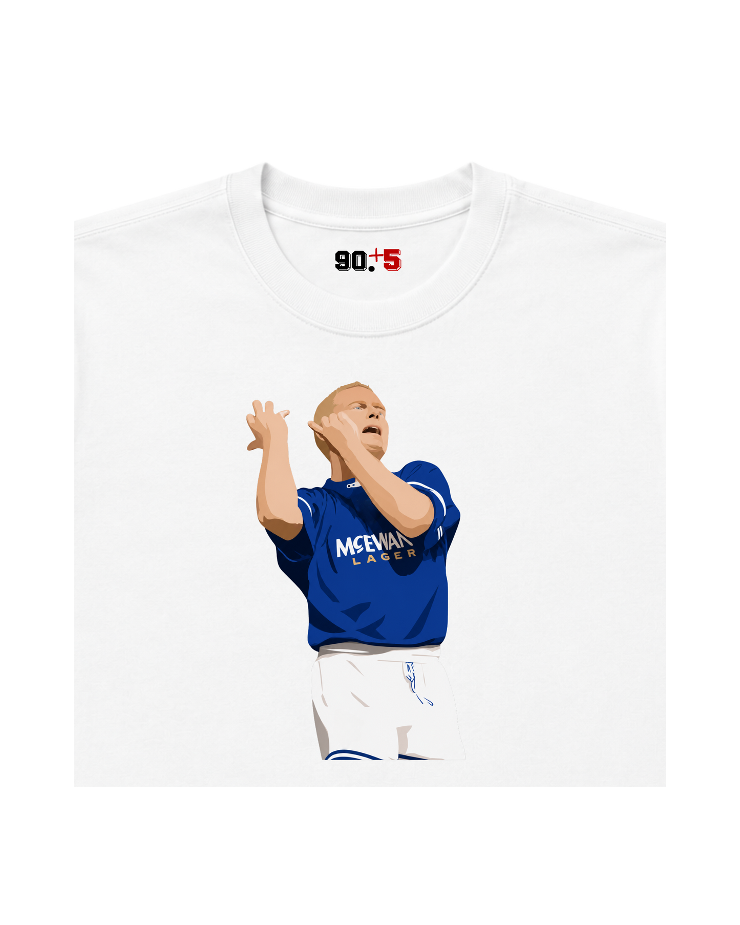 Rangers FC - Gazza's Flute | Printed Club Classic T-Shirt