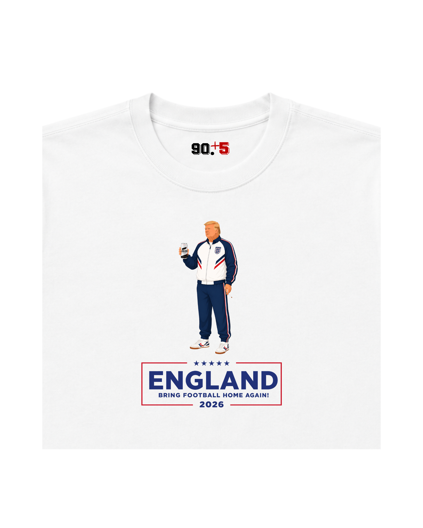 England - Bring Football Home Again | Printed Club Classic T-Shirt