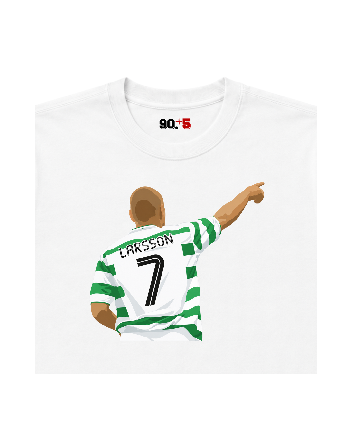 Celtic FC - Larsson 7 | Printed Club Classic T-Shirt