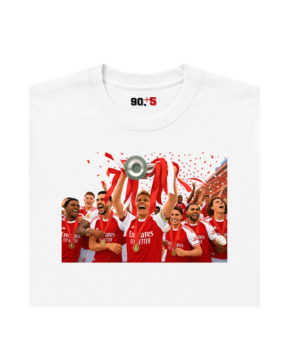 Arsenal - 25/26 Premier League Winners | Printed Club Classic T-Shirt