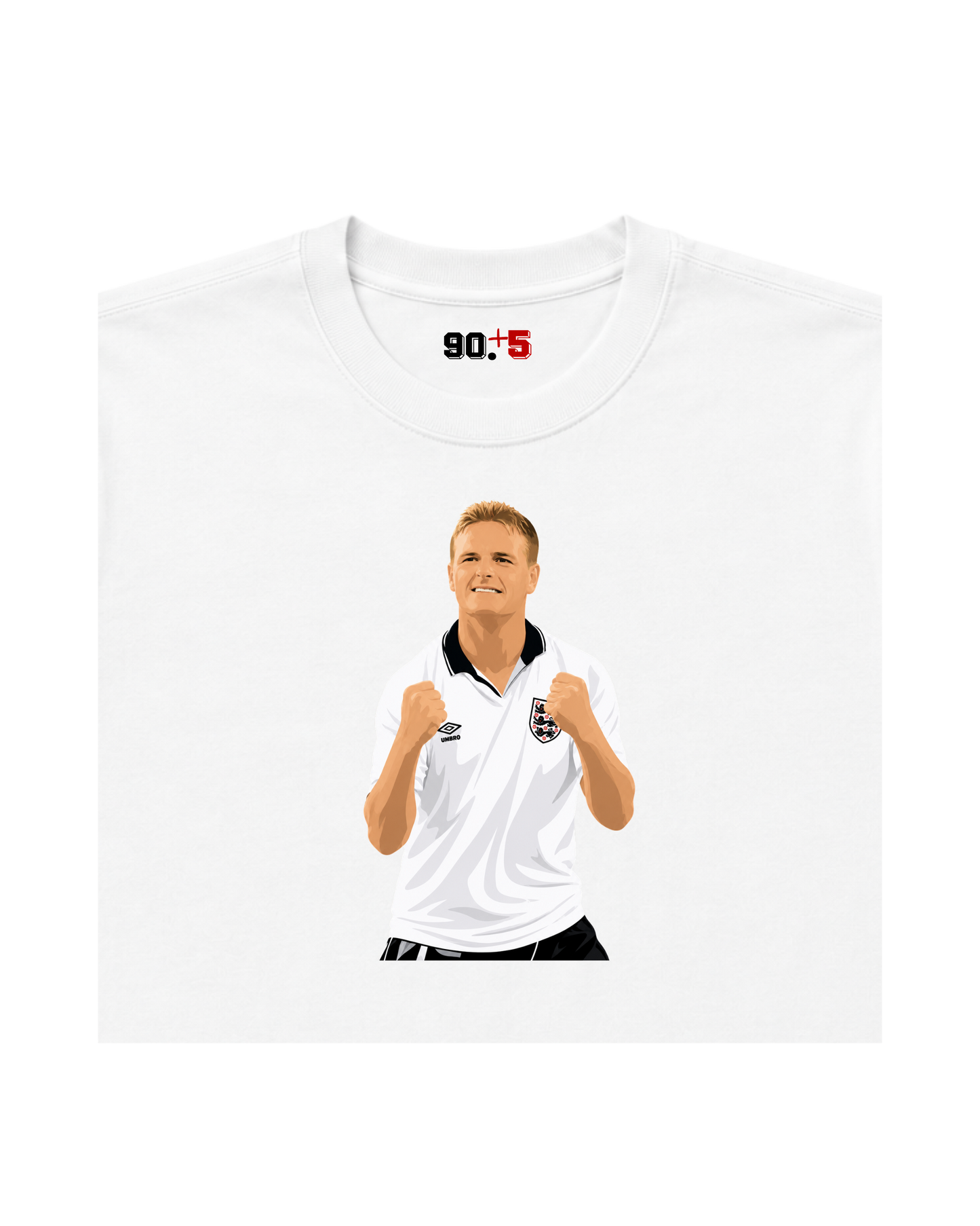 England - Gazza | Printed Club Classic T-Shirt