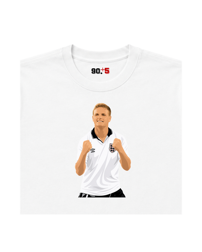 England - Gazza | Printed Club Classic T-Shirt