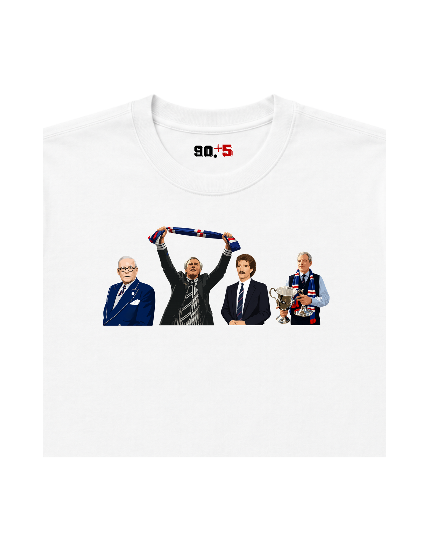 Rangers FC - Managers | Printed Club Classic T-Shirt