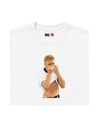 England - Gazza's Tears | Printed Club Classic T-Shirt