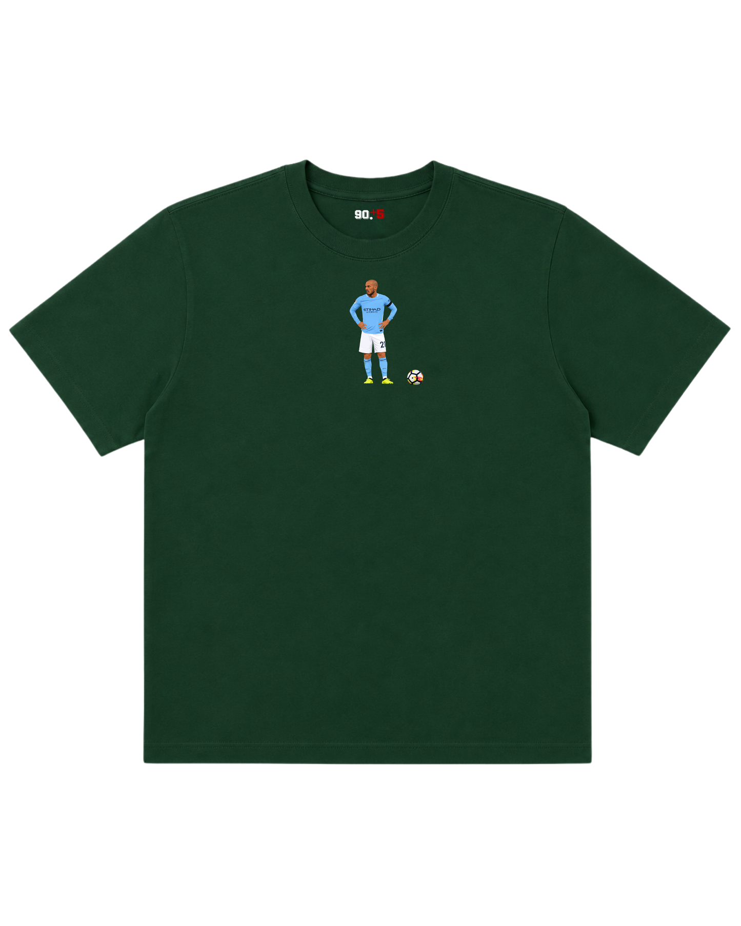 Manchester City - Silva | Printed Club Classic T-Shirt