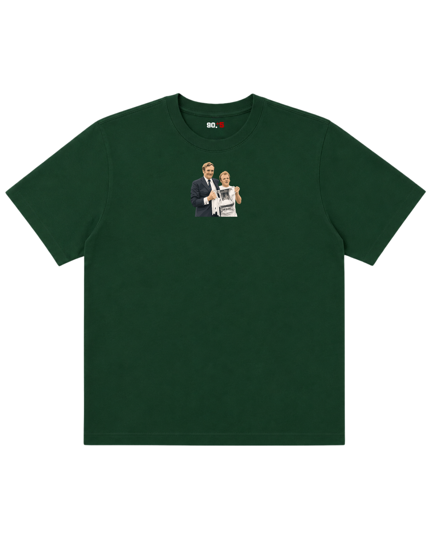Leeds United - Bremner & Revie | Printed Club Classic T-Shirt
