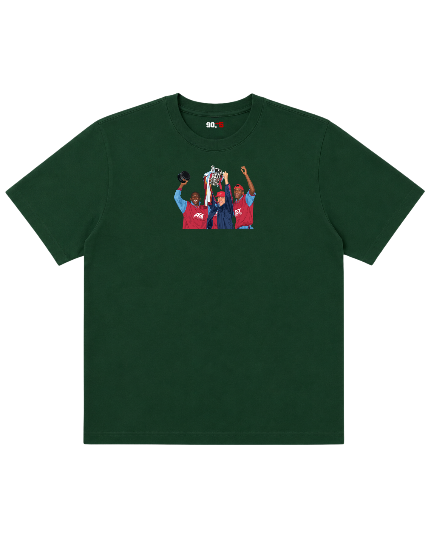 Aston Villa - 1995–96 League Cup | Printed Club Classic T-Shirt