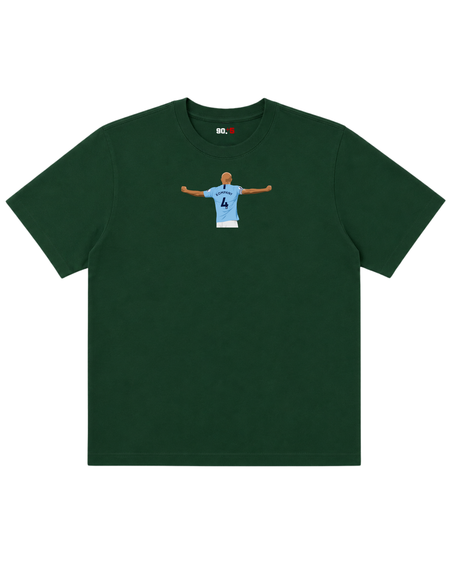Manchester City - Kompany | Printed Club Classic T-Shirt