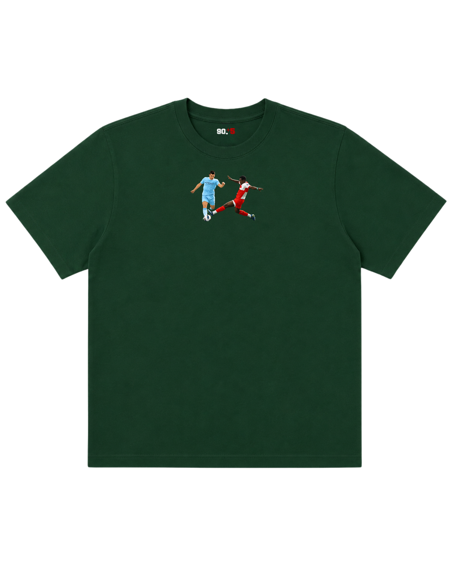 Manchester City - Agüerooooooooooooooooo | Printed Club Classic T-Shirt